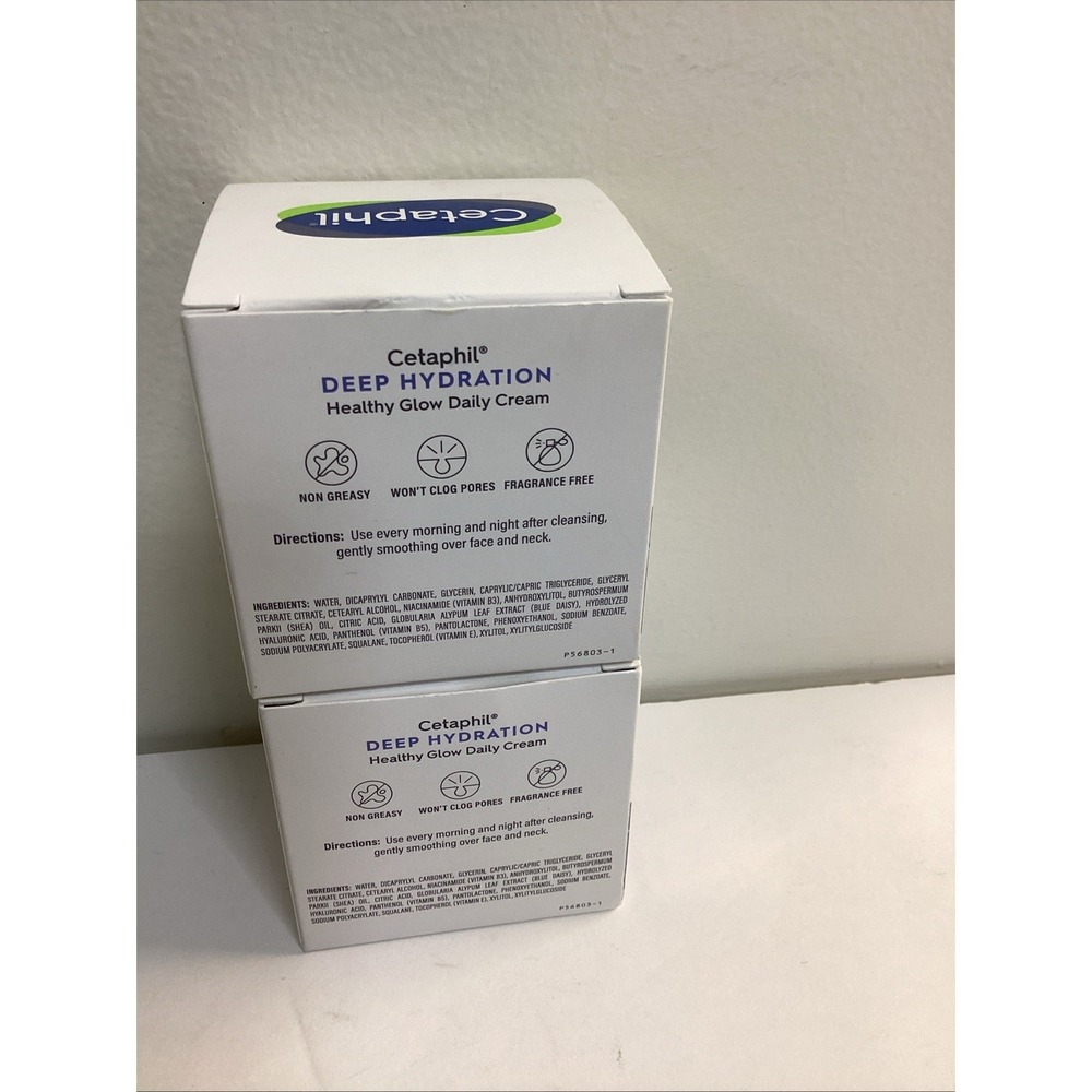Cetaphil Deep Hydration Healthy Glow Daily Cream W/ Hyaluronic Acid 1.7 Oz - Picture 15 of 16